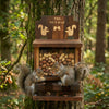 Wooden Squirrel Feeder - The Nut Bar